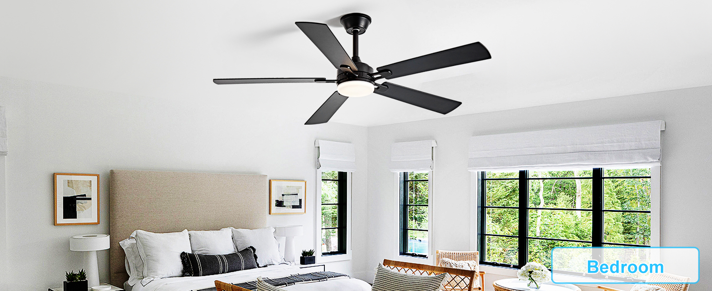 bedroom ceiling fan