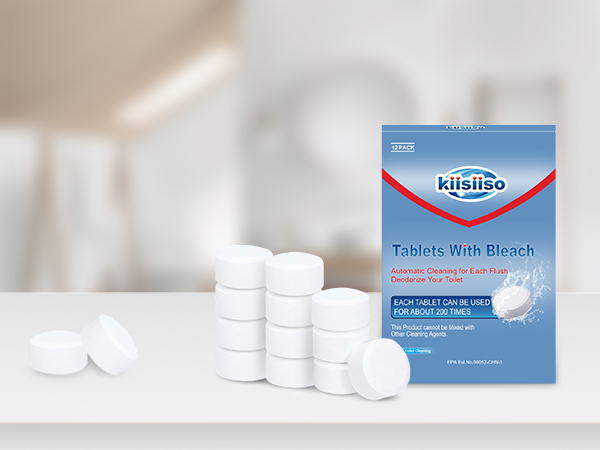 Toilet Bowl Cleaning Bleach Tablets