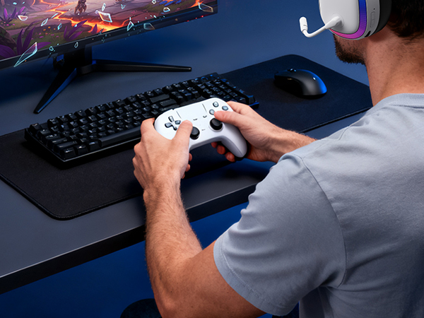 wireless gaming headset for ps5 with mic low latency bluetooth gaming headphones