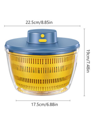 Salad Spinner, 3L Multipurpose Lettuce Spinner Vegetable Washer