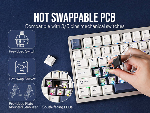 wireless gaming keyboard