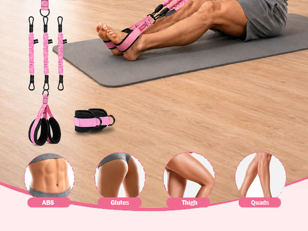 Upgraded Multifunction Pedal Resistance Band