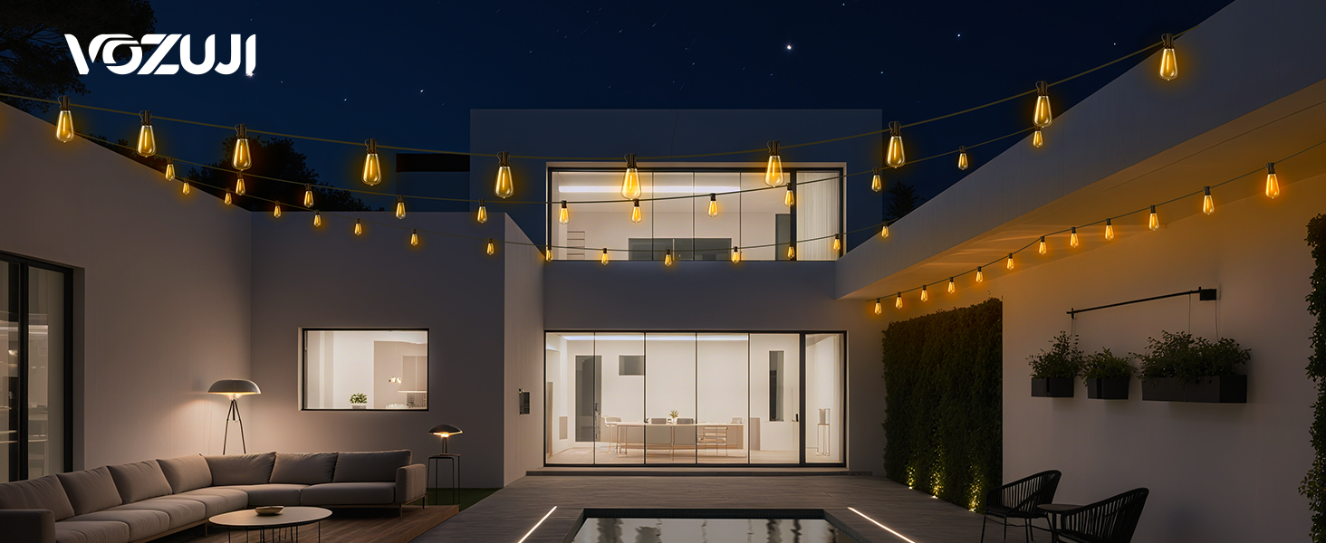 outdoor string lights