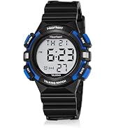Hearkent Digital Talking Watch,English Announces Time/Week/Date,Gift for Visually Impaired and Bl...
