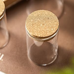 Jars with Cork Lids