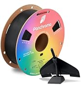 Polymaker Panchroma PLA Filament 1.75mm, 1kg, Black | High Speed 3D Filament Fits Most FDM Printe...