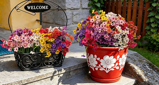 Artificial Flowers for Outdoors