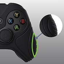 controller grip for xbox series x s silicone skins controller thumb grips caps for xbox series s x