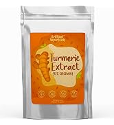 Ellie's Best Turmeric 95% Curcumin Extract Pure Superfood Powder - Large 4.02 oz - A Natural Food...