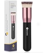 KINGMAS Flat Top Foundation Brush, Premium Kabuki Makeup Brush for Liquid, Blending, Cream, Powde...