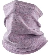 EXski Winter Neck Gaiter Warmer, Soft Fleece Face Mask Scarf for Cold Weather Skiing Cycling Outd...