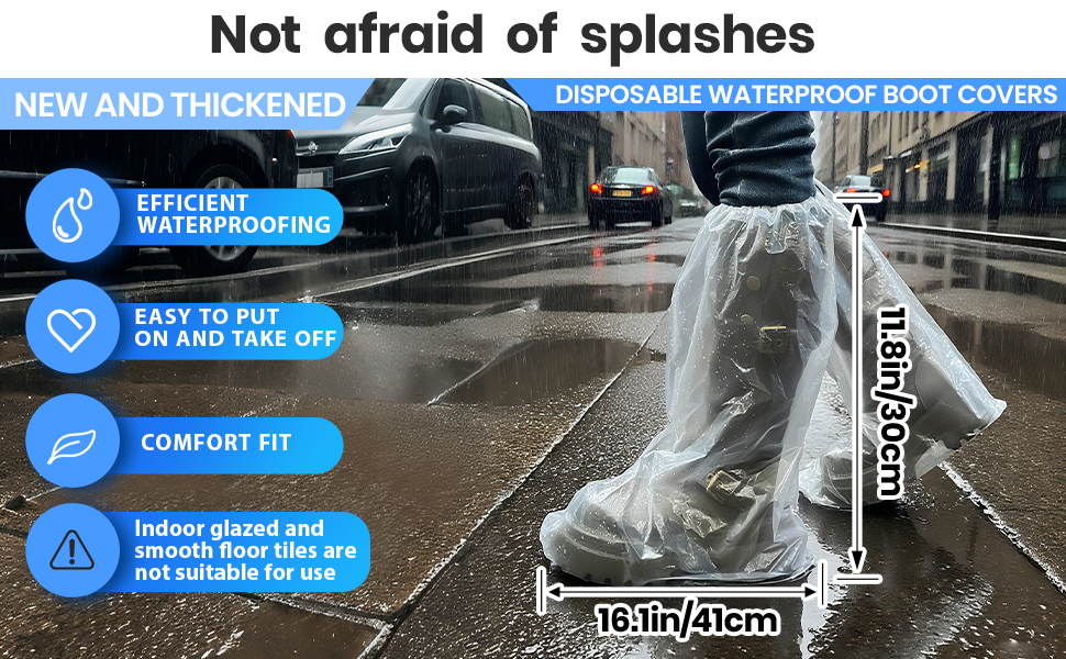waterproof shoe covers