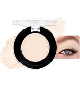 HHLTOH Single Matte Eyeshadow Makeup Palette, Neutral Beige Nude Eyeshadows Singles, Monochrome E...