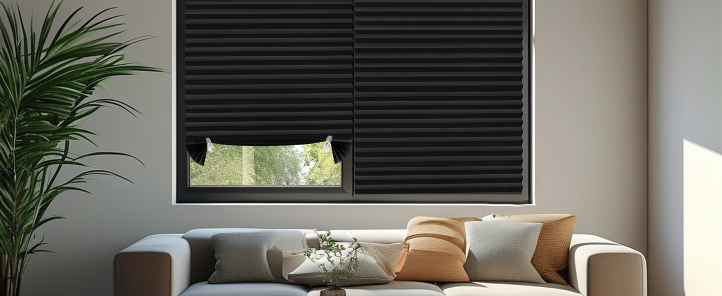 temporary blinds for indoor windows