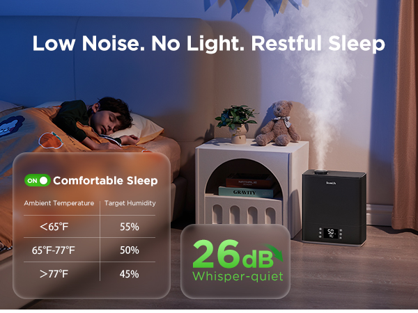 confortable sleep