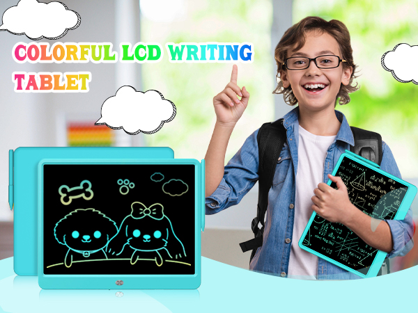 colorful lcd writing tablet