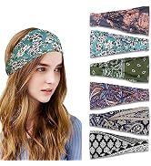 IVARYSS Headbands for Women, Non-Slip, Premium Stretchy Head Bands Hair Accessories,Wear for Yoga...