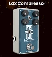 Donner Compressor Guitar Pedal, Lax Comp Compressor Pedal for Electric Guitar and Bass, Classic P...