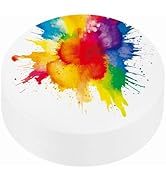 PATIKIL Cotton Watercolor Paper Round 140lb/300 GSM Cold Press Water