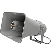 Generic 5 Core PA Horn Speaker 6x10 Loudspeaker 20W RMS 1000ft Range Ambulance + Police + Fire Si...