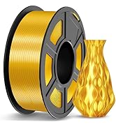 JAYO Silk PLA Filament 1.75mm Gold 1.1KG, Metal-Like Shiny 3D Printer Filament Dimensional Accura...
