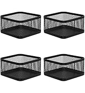MaxGear Paper Clip Holder Paperclip Holders Mesh Paper Clip Holders Paper Clip Dispenser for Desk...