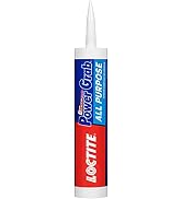 Loctite Power Grab Express All Purpose Construction Adhesive, 9 fl oz Cartridge, 1 Pack - Versati...
