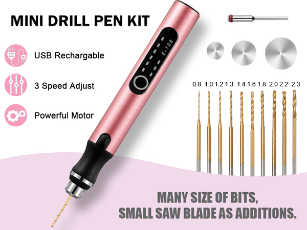 pink mini drill