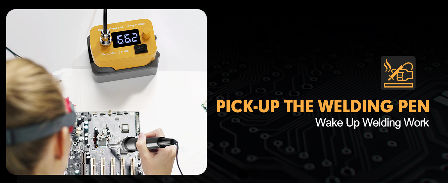 electric soldering iron