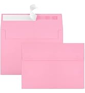 70 Packs of Invitation Envelopes, A2 Envelopes Pink, Postcard Envelopes, Envelopes for 4.5x5.5 Ca...
