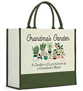 grandmas tote bag grandma birthday mothers day gardening gift for women
