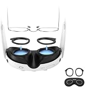 AMVR Lens Protector Set Compatible with Meta/Oculus Quest 3 Accessories,Glasses Spacer for Quest ...
