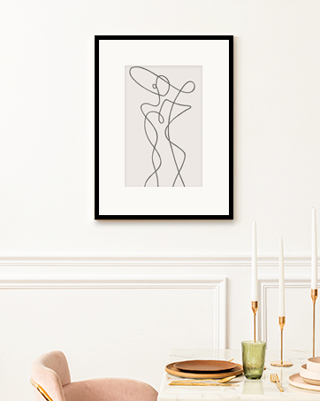 black picture frames