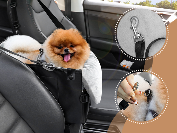 dog car seat center console