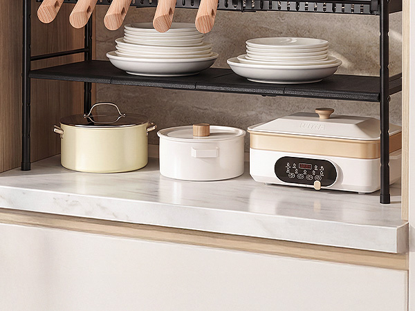 Pots and Pans Organizer Under Cabinet