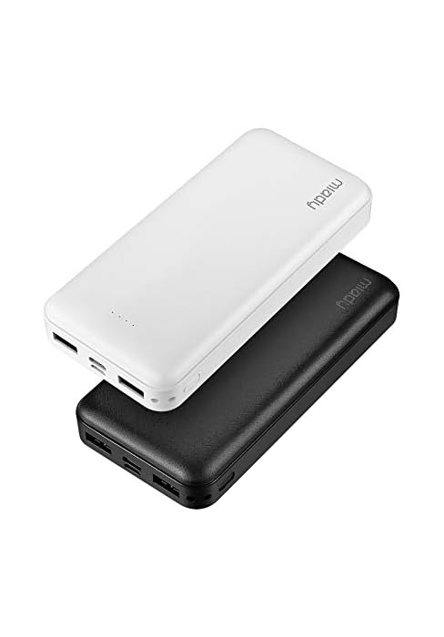 Miady Portable Charger, 2-Pack 20000mAh Battery Pack PD 22.5W USB Output Ports and Type C Fast in...
