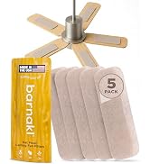 Barnakl Pet Fresh Ceiling Fan Filters for Blades, Zeolite Air Filters, Ceiling Fan Air Purifier P...
