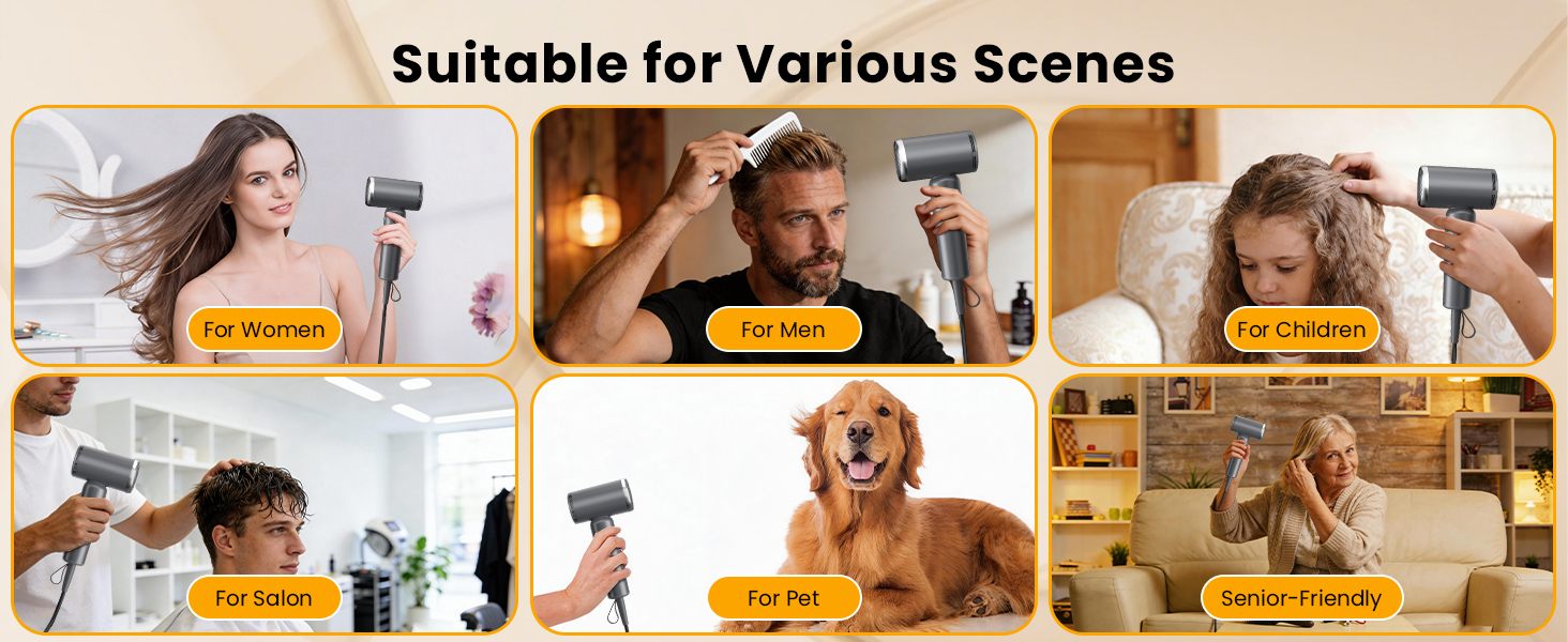 Designed for different scenes and people