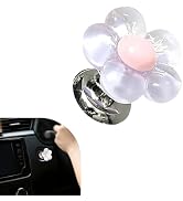 YAWUROU Resin Flower Engine Ignition Button Cover, Push Engine Button Protection Cover, Women Cut...