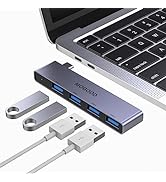 USB C to USB Hub 4 Ports,MOGOOD USB C to USB Hub Multiport Adapter,USB C Splitter with USB 3.0 Po...