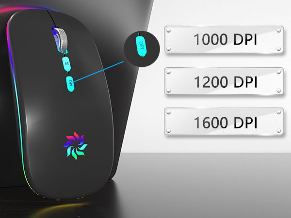 3-Level Adjustable DPI
