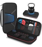 JOYLINK Large Capacity Carrying Case for Nintendo Switch 2, Anti-Drift Hard Shell Travel Case Fit...