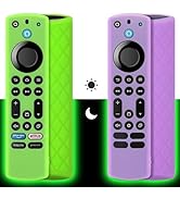 Pinowu Silicone Remote Case (2pcs, Glow in The Dark) for Firestick 4K Max (2nd)/ Toshiba/Insignia...