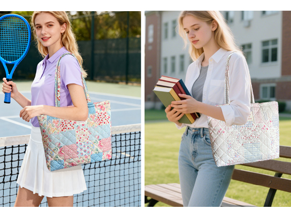 Quilted Tote Bag