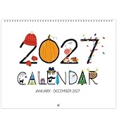 2027 Calendar - 2027 Large Wall Calendar, 14.7'' x 23.2''(Open) | Jan.2027 - Dec.2027, Wall Calen...