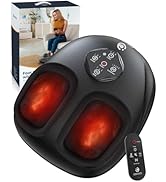 CooCoCo FSA HSA Eligible Foot Massager with Heat, Plantar Fasciitis Feet Massager with Remote, Re...