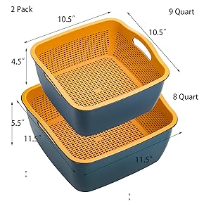 vegetable washing basket