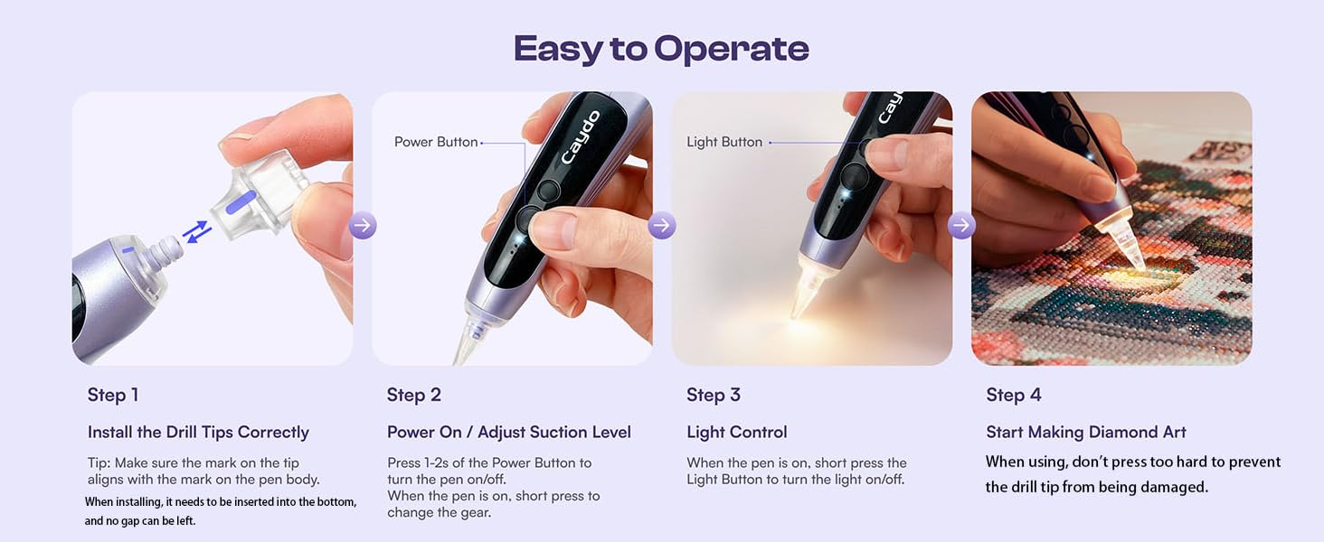 Caydo Electric Diamond Art Pen