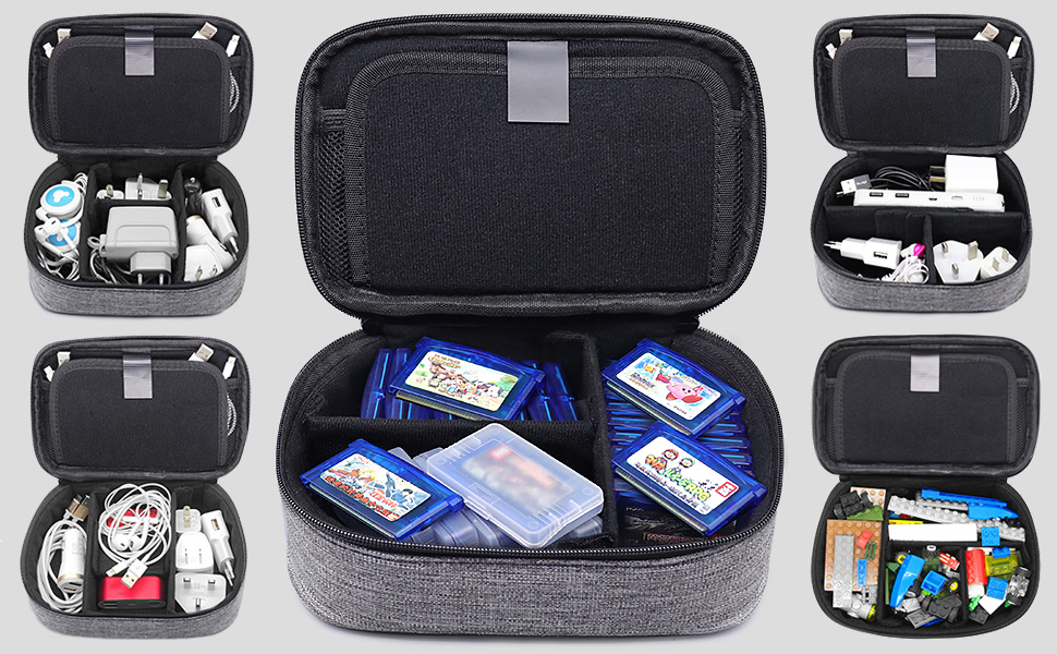 electronics organizer carrying bag organize cable cord accessories travel