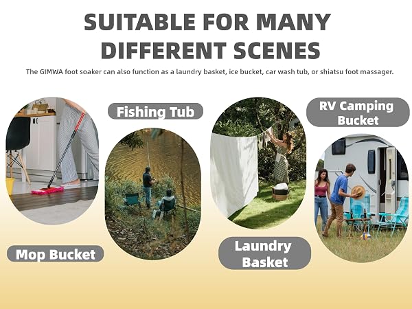 Collapsible Foot Tub
